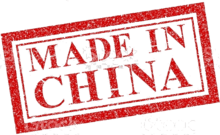 Made in china märkning